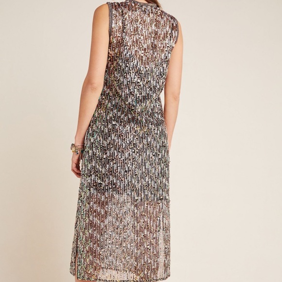 Anthropologie Corey Lynn Calter Sequined Dress - Picture 3 of 5